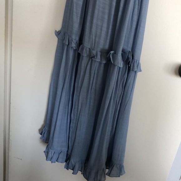 PinkBlush Maxi Dress in Baby Blue NWT - Picture 7 of 9